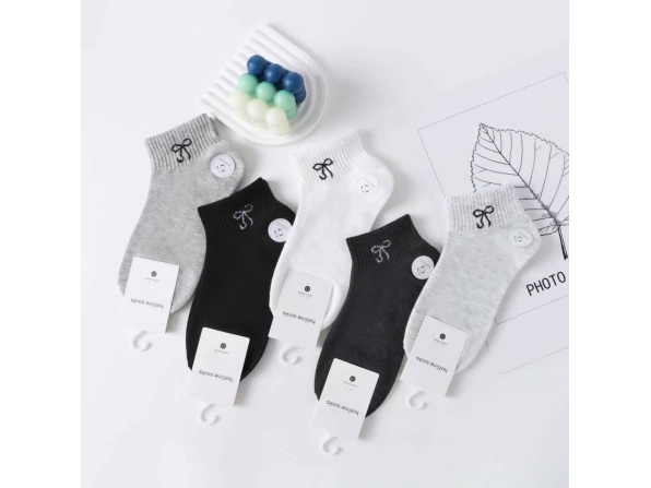 VỚ TRẮNG ĐEN 006 - LỐC 10 ĐÔI